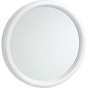 Specchio Tondo Bianco                Cm 50 Mosaico