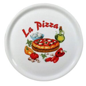 Piatto Porcellana Pizza X26  Cm 31 Napoli Saturnia