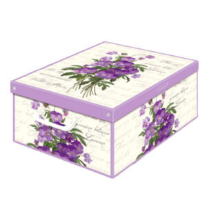Scatola Componibile Violette  39x50 H 24 Lavatelli