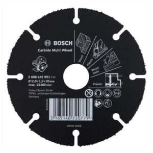 Disco Circolare Settori 115x1 F.22   Carbide Bosch