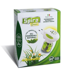 Elettroemanatore Spina Ricarica Liqui. Spira Green