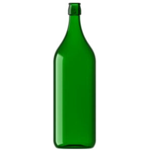 12 Pezzi Bottiglia Doppio Litro Verde                L 2