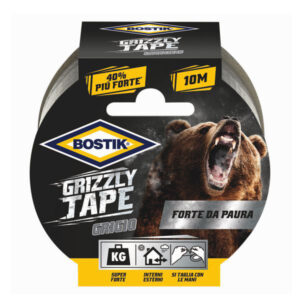 Nastro Grizzly Tape Mm 50 M 10 Grigio       Bostik